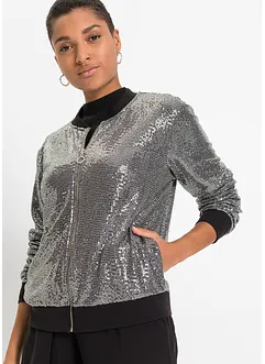 Blouson à paillettes, bonprix