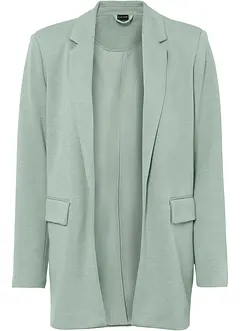 Blazer long en jersey avec poches, bonprix