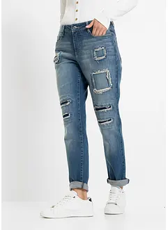 Jean Boyfriend avec détails destroyed, bonprix