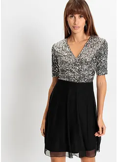 Robe à paillettes, bonprix