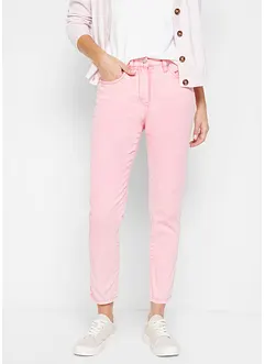 Pantalon twill raccourci look used, bonprix