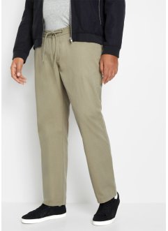 Pantalon chino Regular Fit confort pour le ventre, Straight, bpc bonprix collection