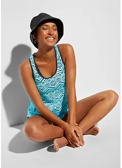 Tankini avec dentelle extensible (ens. 2 pces), bonprix