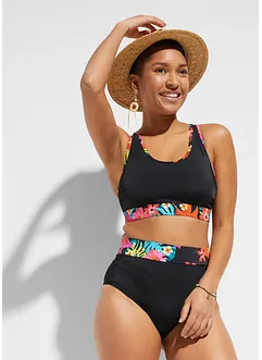 Bas de bikini taille haute, bonprix