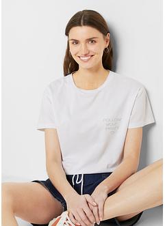 T-shirt avec motif brodé, bpc bonprix collection