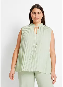 Top blouse plissé, bonprix