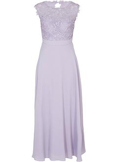 Robe longue de soirée à dentelle, bpc selection premium