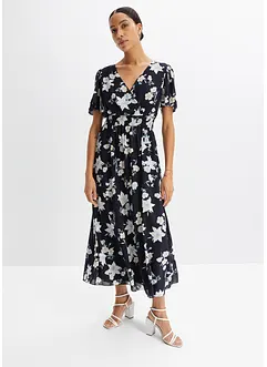 Robe longue à imprimé fleuri, bonprix