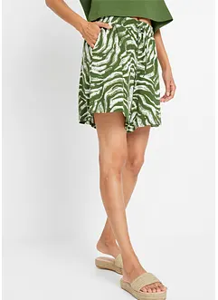 Short en jersey viscose avec taille confortable, bonprix