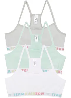 Lot de 3 brassières fille, bonprix