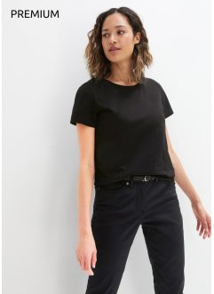 T-shirt à col rond sans coutures Essential, bonprix PREMIUM