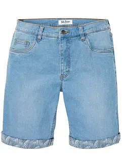 Bermuda en jean extensible, Regular Fit, bonprix