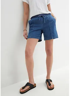 Lot de 2 shorts en jean extensible, bonprix