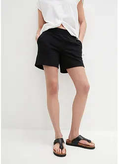 Short sweat à taille haute, bonprix