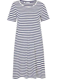 Robe fluide en coton flammé, bonprix