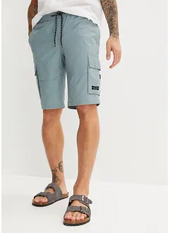 Bermuda cargo à taille élastiquée, Regular, bonprix
