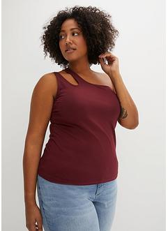 Top à épaule dénudée avec coton, RAINBOW