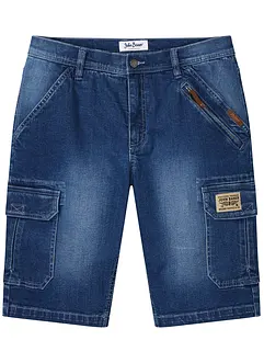 Bermuda en jean extensible, Regular Fit, bonprix