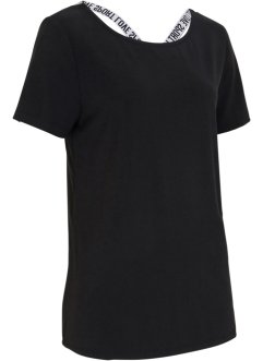 T-shirt long de sport avec décolleté dos, bpc bonprix collection