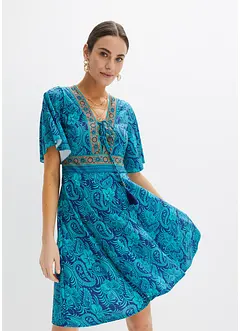 Robe longue imprimée, bonprix