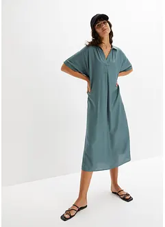 Robe col chemise à poches, bonprix