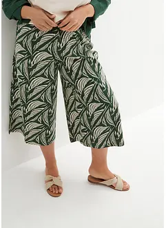 Pantalon large en jersey coton et viscose, bonprix