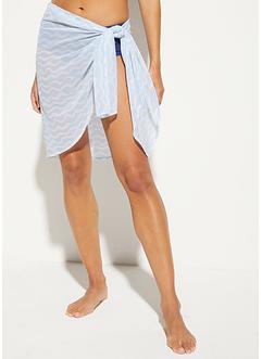 Jupe paréo de plage en polyester recyclé, bpc selection