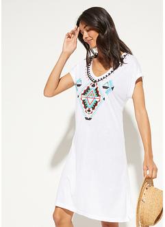 Robe-tunique de plage en viscose, bpc selection