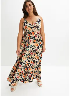 Robe longue imprimée, bonprix