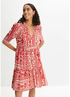 Robe-tunique imprimée en viscose, bonprix