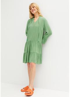 Robe-tunique avec dentelle en viscose, RAINBOW