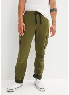 Pantalon cargo extensible Loose Fit, Straight, RAINBOW