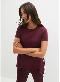 Lot de 2 t-shirts avec pans asymétriques à la base, bonprix