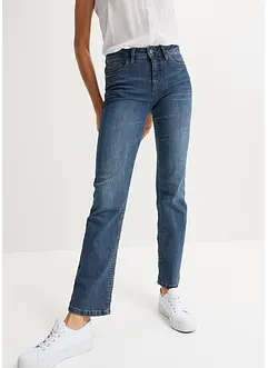 Jean extensible Mid Waist, Straight, bonprix