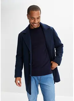 Manteau court avec teneur en laine, bonprix