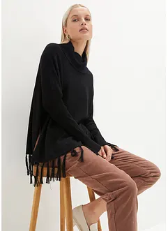 Pull avec franges à la base, bonprix