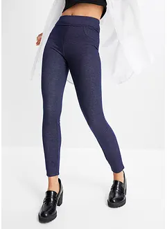 Legging thermo effet jean, bonprix