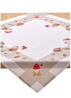 Nappe en coton avec imprimé hérissons, bpc living bonprix collection