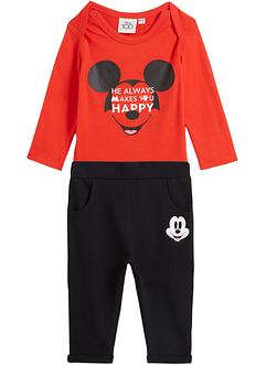 Body Disney Mickey Mouse + pantalon sweat (Ens. 2 pces.), Disney