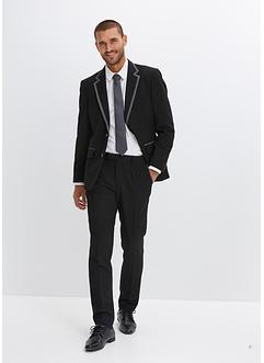 Costume 3 pièces : veste de costume, pantalon, cravate Slim Fit, bpc selection