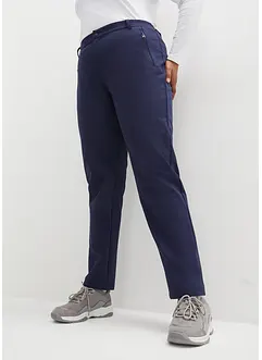 Pantalon technique en softshell stretch avec taille élastiquée dos, déperlant, bonprix