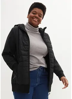 Veste matelassée hybride en mix de matière,  déperlante, bonprix