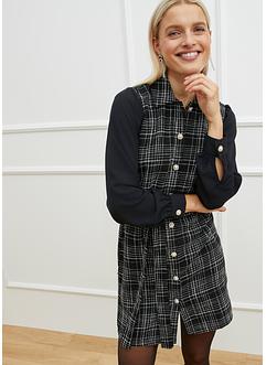 Robe avec manches en chiffon, BODYFLIRT