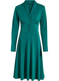 Robe en jersey à boutons, bonprix