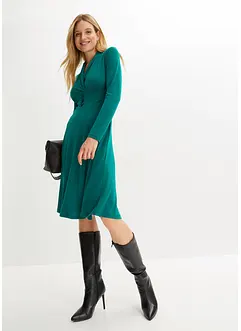 Robe en jersey à boutons, bonprix