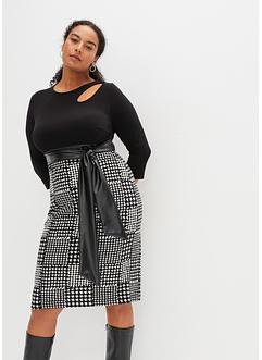 Robe midi avec ceinture, BODYFLIRT boutique