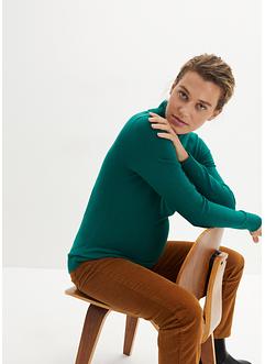 Pull de grossesse en maille avec col roulé, bpc bonprix collection
