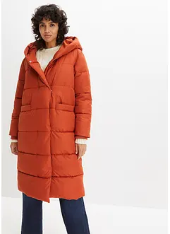 Manteau oversize matelassé avec capuche, en polyester recyclé, bonprix