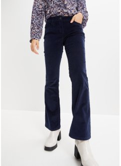 Pantalon velours côtelé extensible, Bootcut, bpc bonprix collection