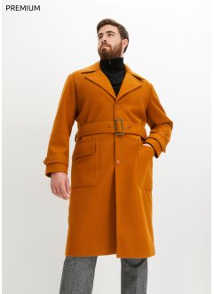 Manteau Premium aspect laine avec ceinture, bpc selection